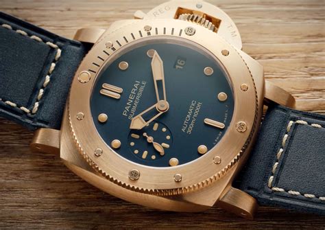 panerai blau|panerai bronzo blu abisso review.